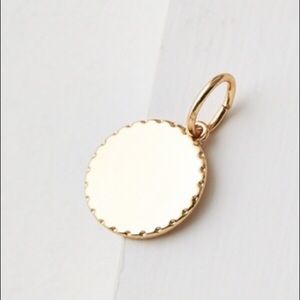 AE X ME Gold Disc Charm